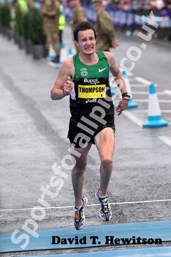 Chris Thompson finishes 6th in the 2012 BUPA GNR.